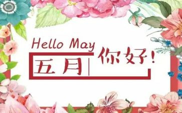 2022年中班5月工作计划8篇