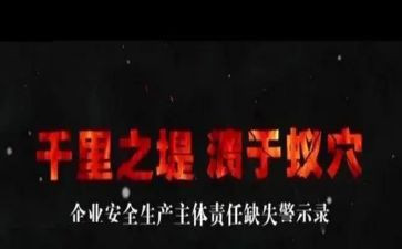 看警示片后的心得体会6篇