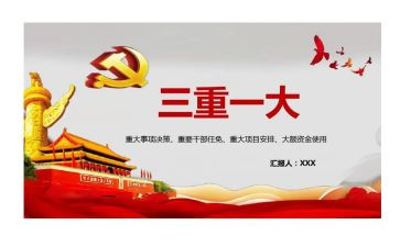 三重一大自查报告5篇