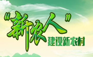 新农村建设的调研报告7篇