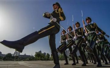 军训正步走心得体会6篇