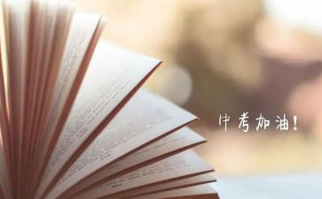 中考计划作文400字5篇