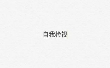 2023年自检自查报告精选5篇